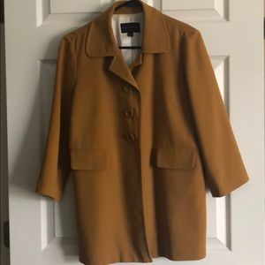 Long Mustard blazer with pockets - great condition